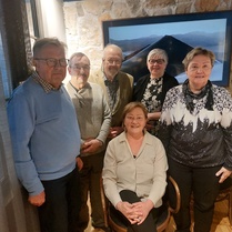 Hallitus 2025 - puh.joht. Annikki Kulmala
Vasemmalta-Keijo Laine, Timo Kujala, Heikki Huttunen,   Annikki, 
  Anneli Vasiljev, Raija Ruotsalainen